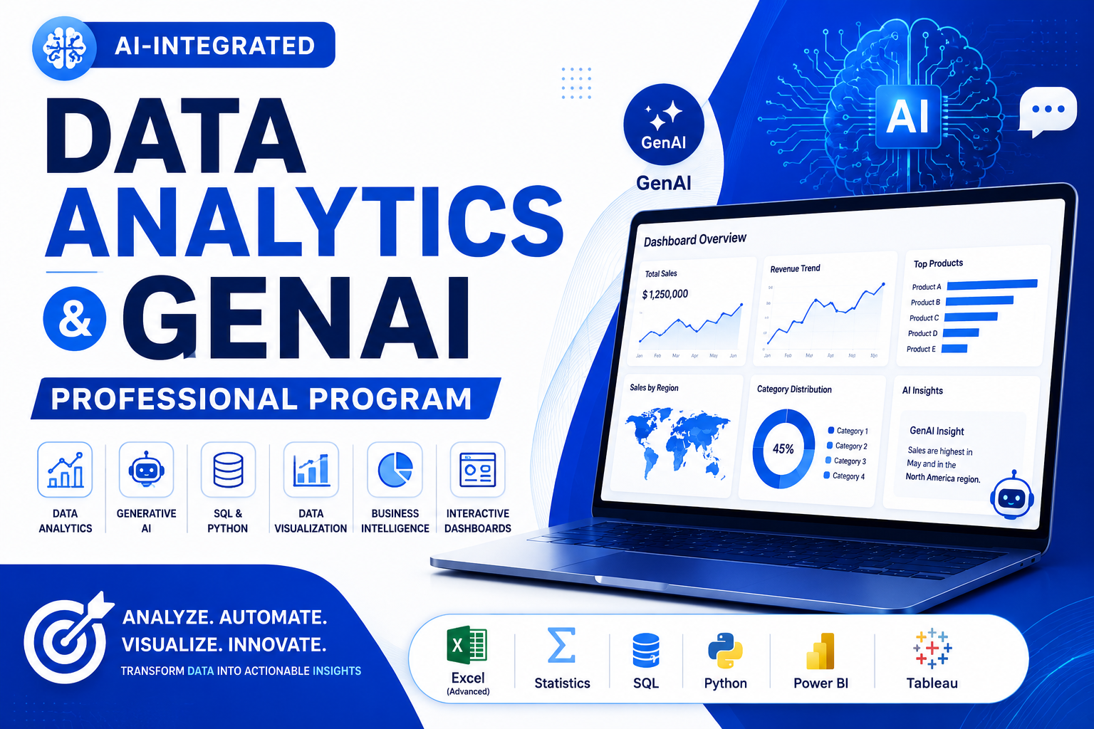 AI-INTEGRATED DATA ANALYTICS & GENAI PROFESSIONAL PROGRAM